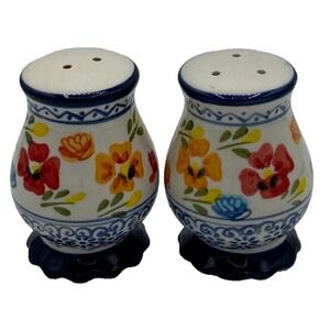 Gibson Elite Luxembourg Floral Salt & Pepper Shaker